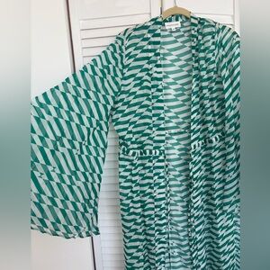 Alexandra Miro Kaftan Beach Cover-Up Dress